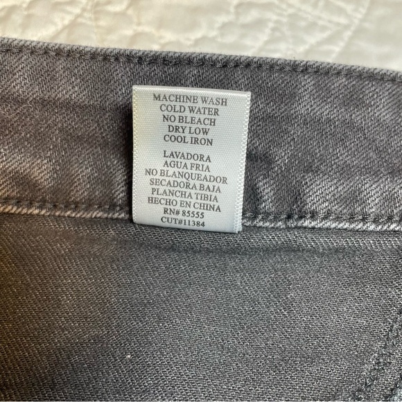 Pistola Black Raw Hem Exposed Button Fly Jeans| Size 30 - Picture 12 of 12